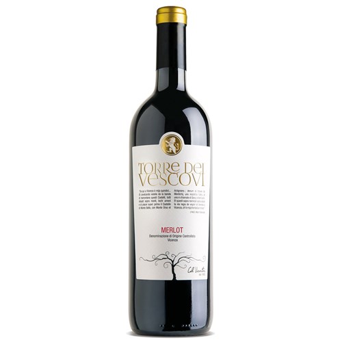 Torre dei Vescovi Merlot 75cl - Italian Red Wine - Top-Rated